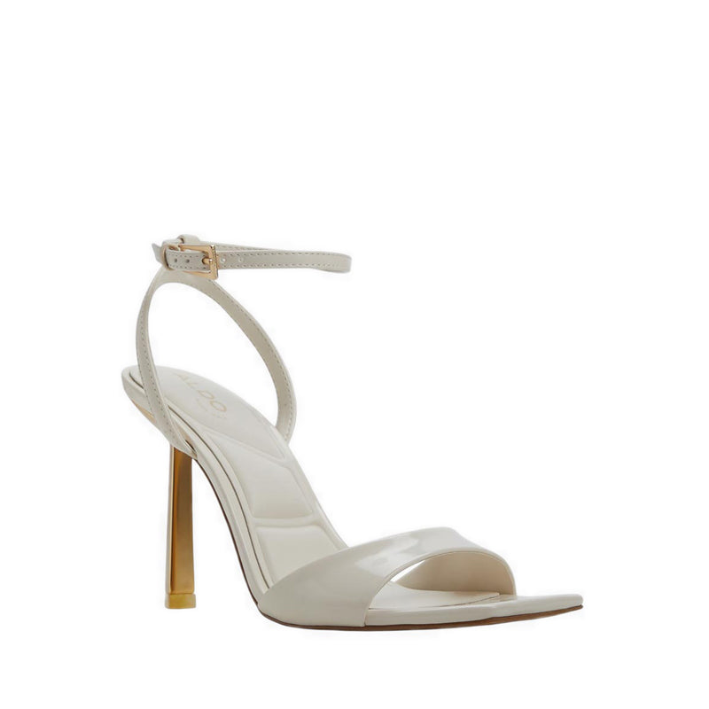 ALDO ILLUSTRIOUS HEELED SANDALS - OTHER WHITE