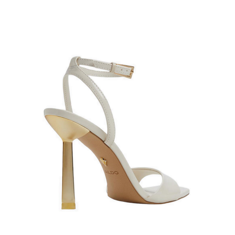 ALDO ILLUSTRIOUS HEELED SANDALS - OTHER WHITE