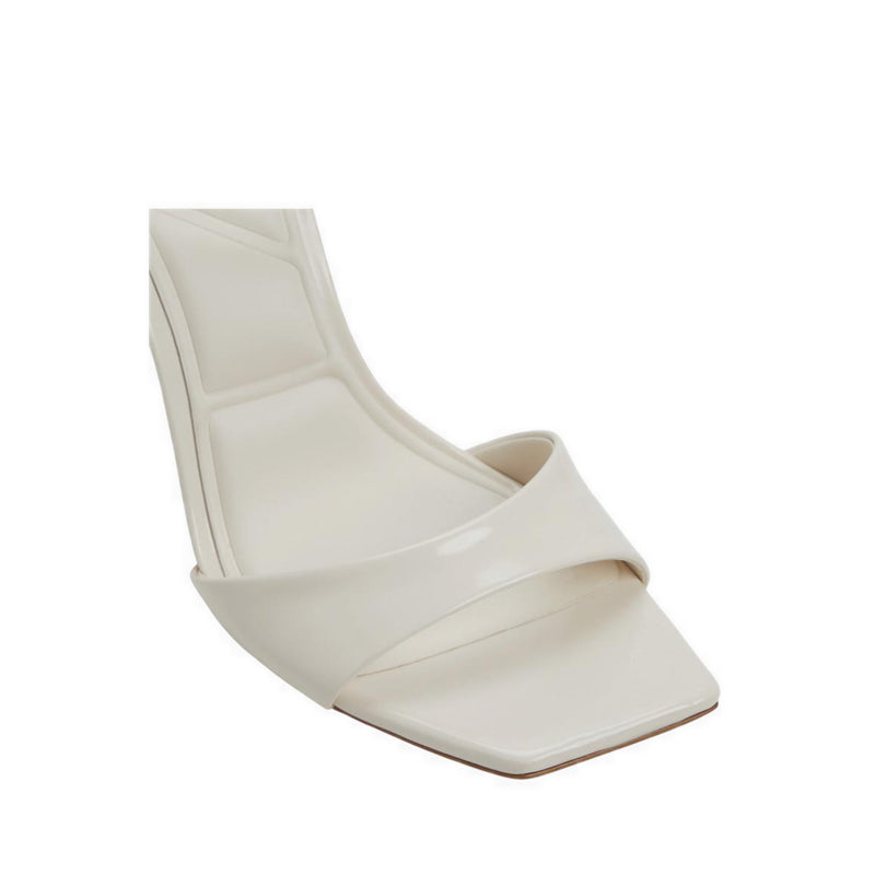 ALDO ILLUSTRIOUS HEELED SANDALS - OTHER WHITE
