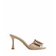 Distinguished Heeled Sandals - Medium Beige