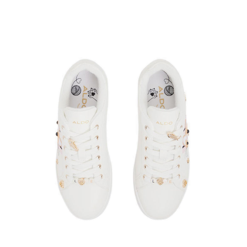 ALDO CATSNEAKER CUPSOLES - WHITE