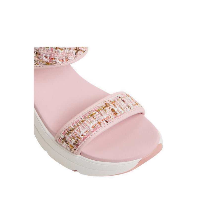 ALDO CHAMOMILE WEDGE SANDALS - OPEN PINK