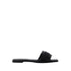 TENDRE-IN FLAT SANDALS - BLACK
