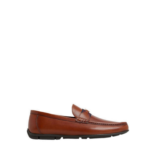 ALDO KOSTA-IN SLIP ONS - COGNAC
