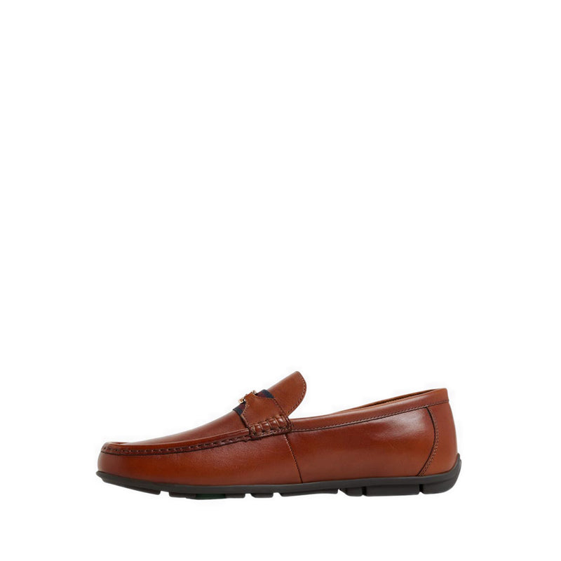ALDO KOSTA-IN SLIP ONS - COGNAC