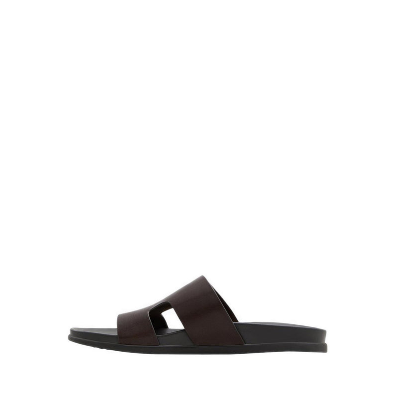 MONDI-IN FLAT SANDALS - DARK BROWN