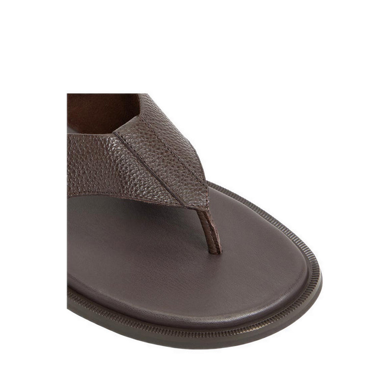 Serano Flat Sandals - Dark Brown