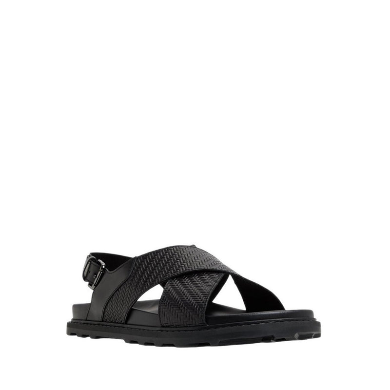 ALDO SILVO FLAT SANDALS - BLACK