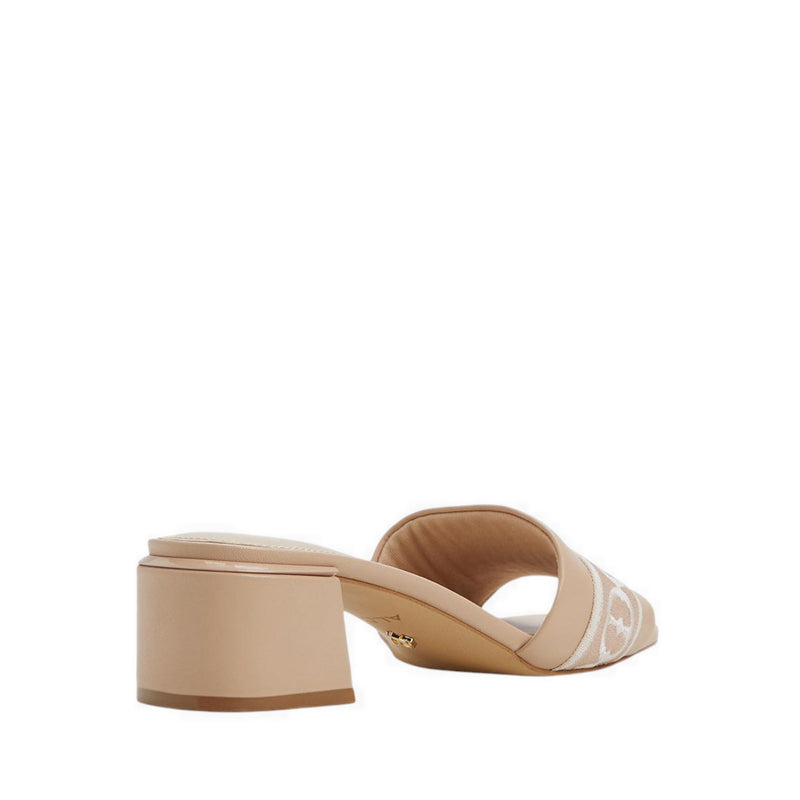 Elbenaldar Heeled Sandals - Beige