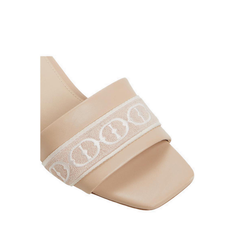 Elbenaldar Heeled Sandals - Beige