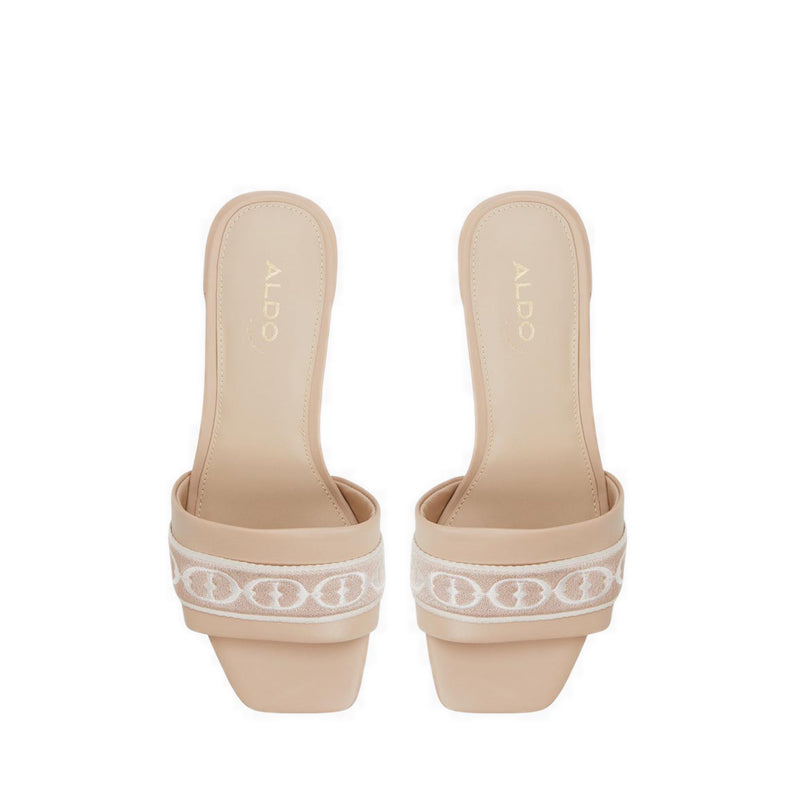 Elbenaldar Heeled Sandals - Beige