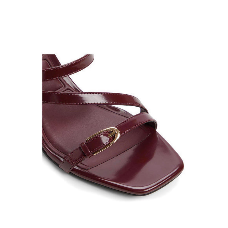 CITYVERSE HEELED SANDALS - OTHER RED