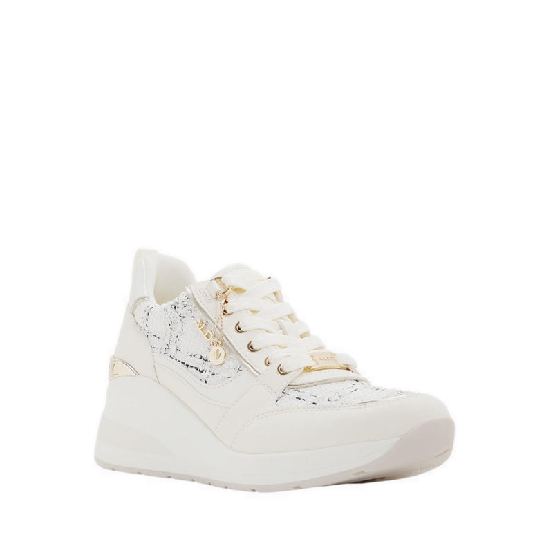 Caroteriel Wedge Sneakers - White/Black