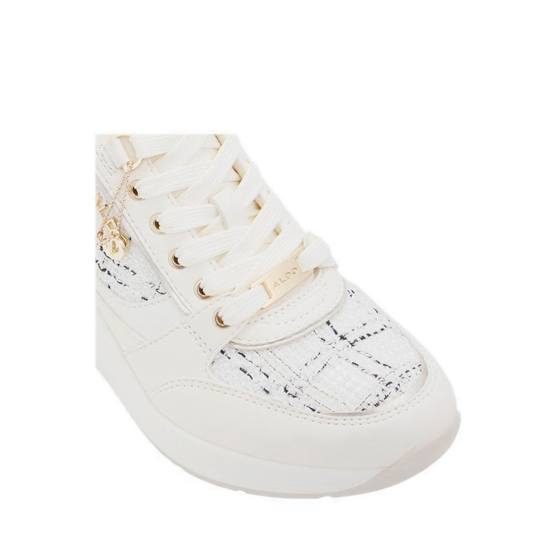 Caroteriel Wedge Sneakers - White/Black