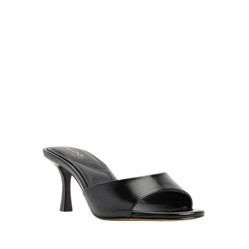 ANNABERAEN HEELED SANDALS - BLACK