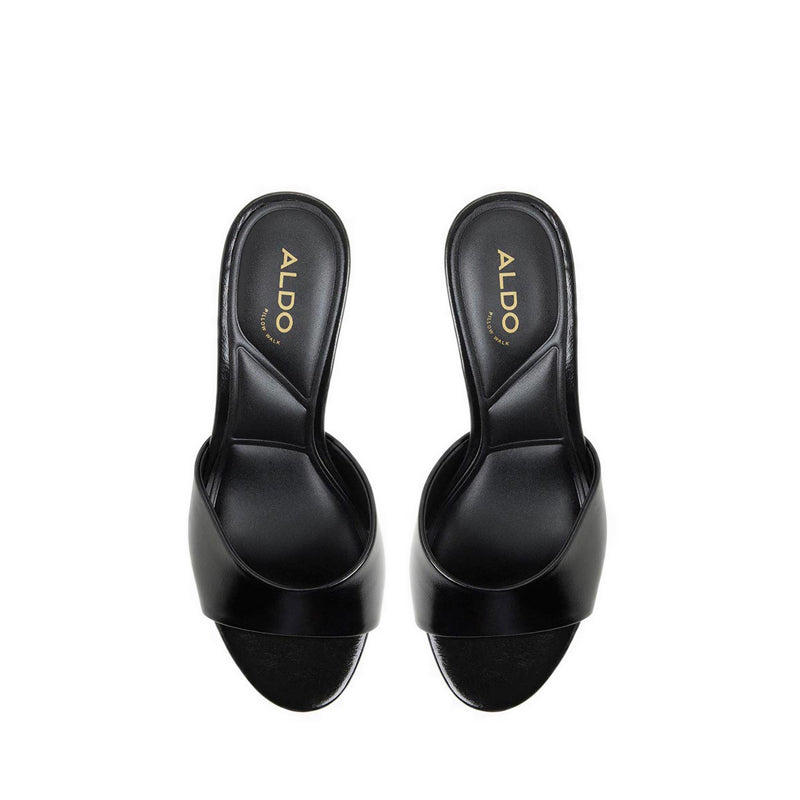 ANNABERAEN HEELED SANDALS - BLACK