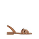Nydirarin Flat Sandals - Medium Brown