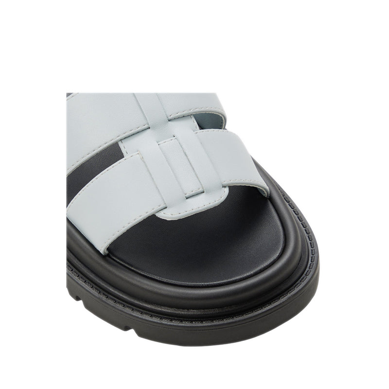 ALDO LINETTIE FOOTBED SANDALS - OTHER BLUE