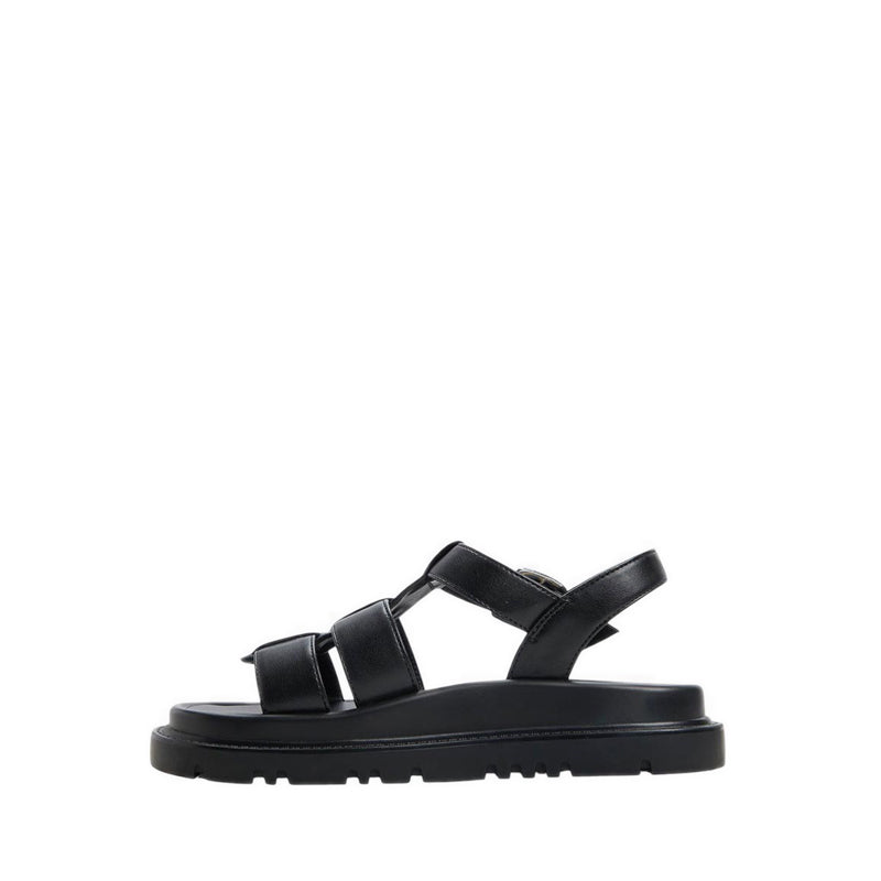 Linettie Footbed Sandals - Black