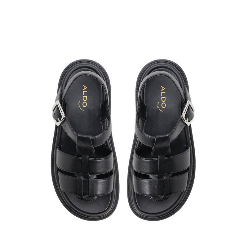 Linettie Footbed Sandals - Black