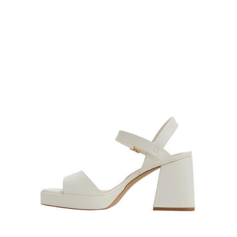 Montse Heeled Sandals - White/Bone