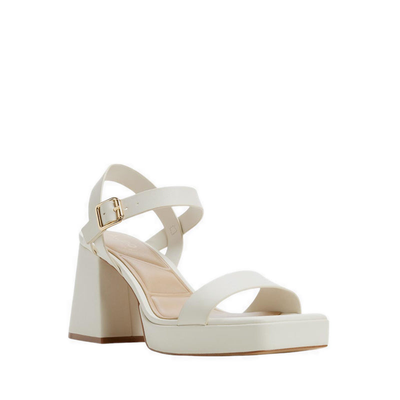 Montse Heeled Sandals - White/Bone