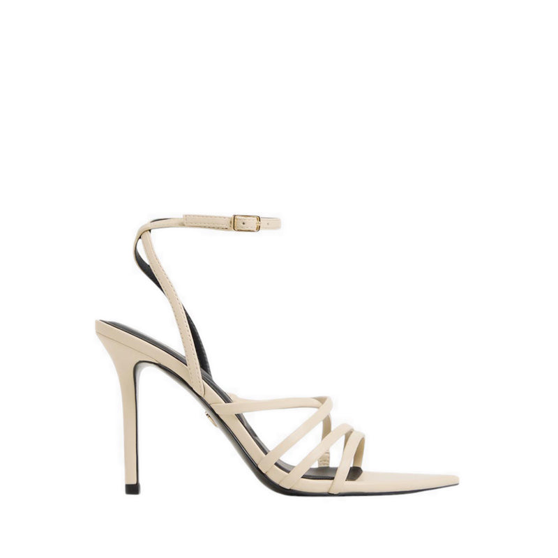 Solania Heeled Sandals - Light Beige