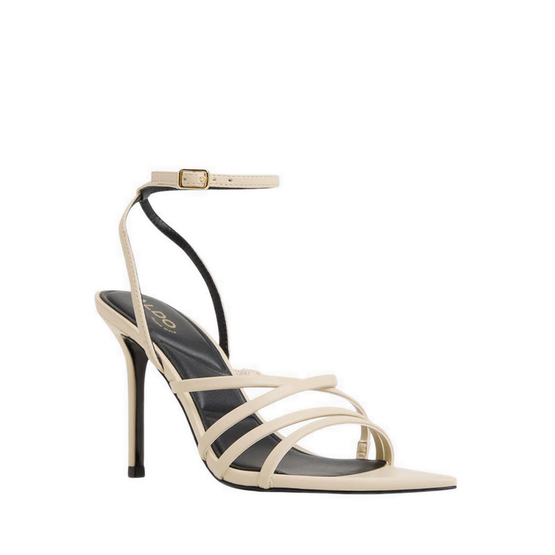 Solania Heeled Sandals - Light Beige