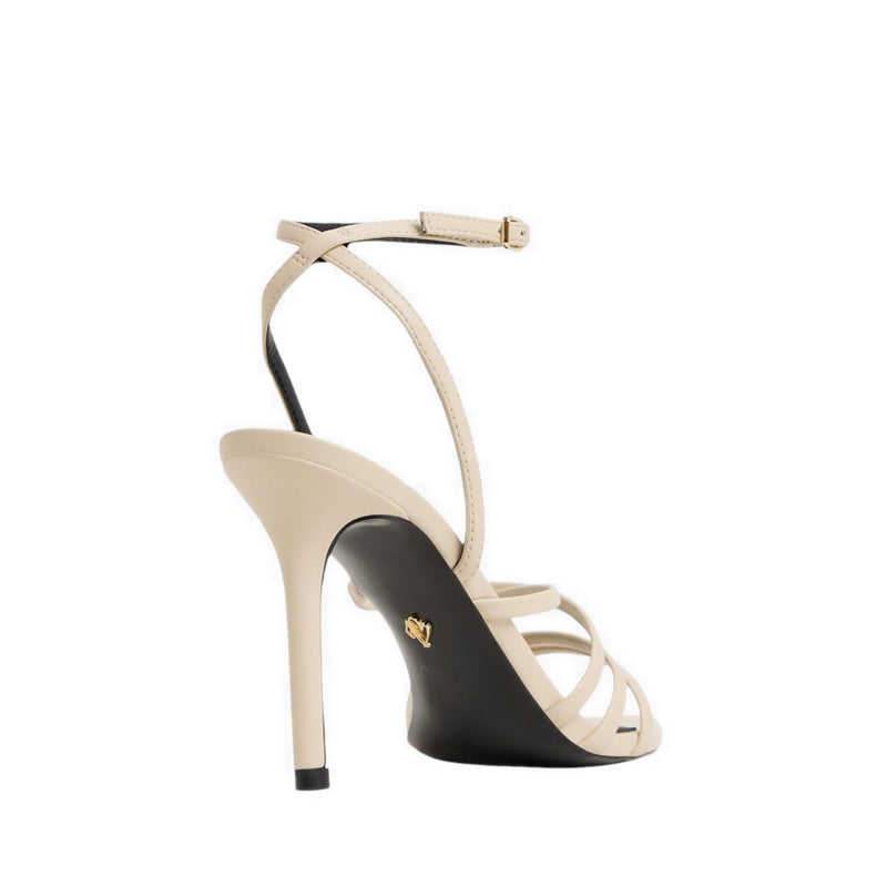 Solania Heeled Sandals - Light Beige