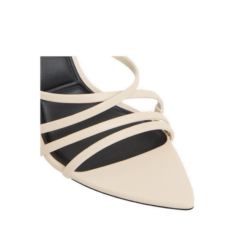 Solania Heeled Sandals - Light Beige