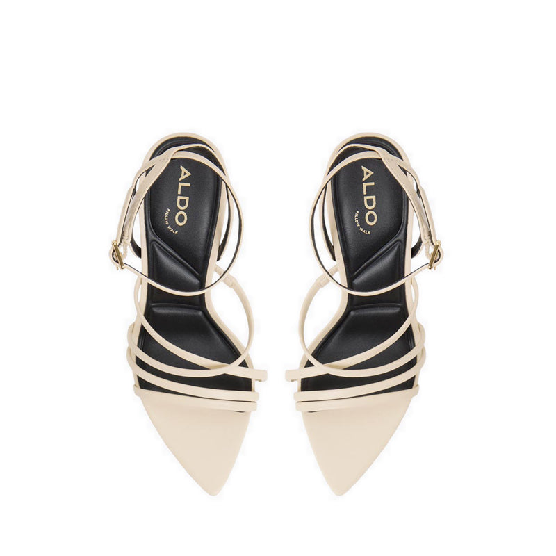 Solania Heeled Sandals - Light Beige