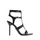 QUINTINA HEELED SANDALS - BLACK