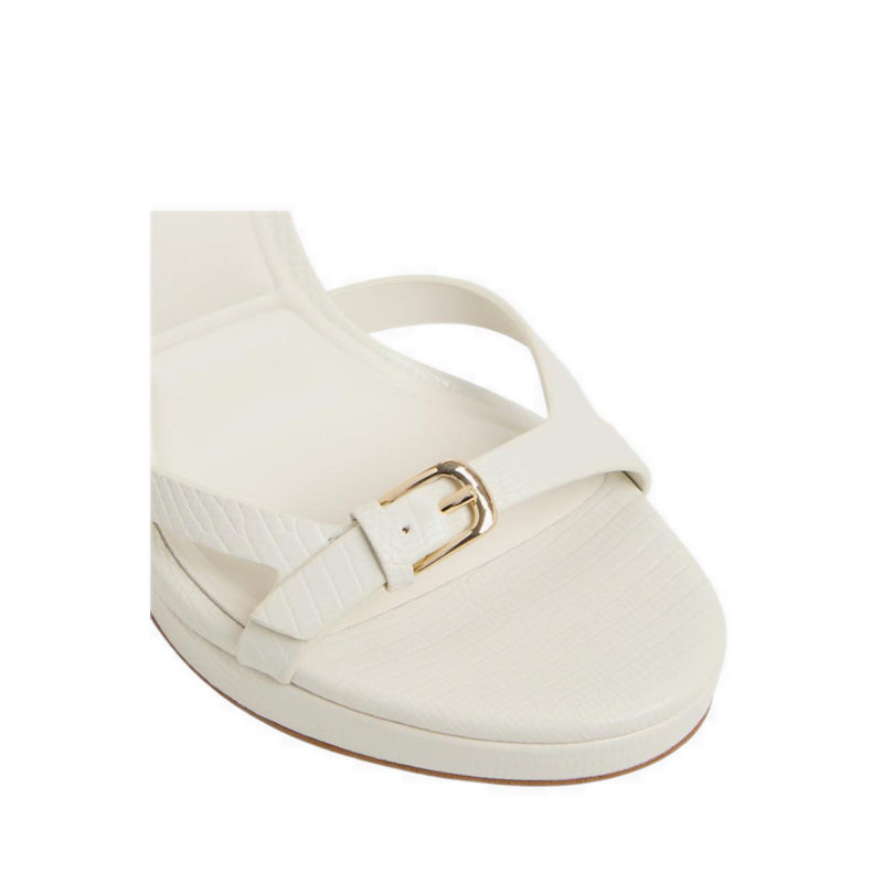 Onaonwan Heeled Sandals - White/Bone