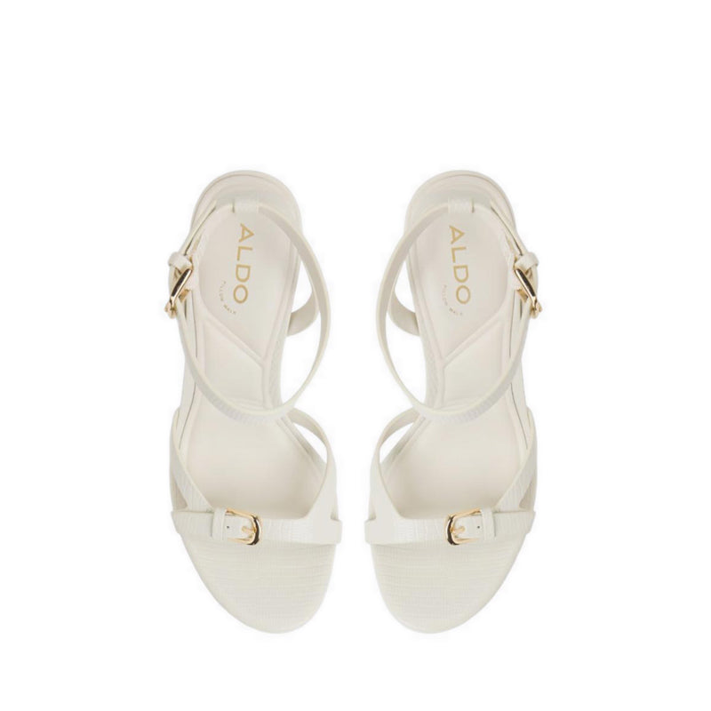 Onaonwan Heeled Sandals - White/Bone