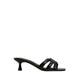 GWELIWIEN HEELED SANDALS - BLACK