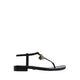 ADWELAHAR FLAT SANDALS - BLACK
