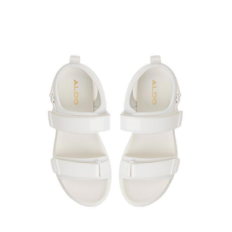 Sportysndl Wedge Sandals - White