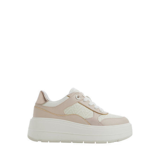 Whallian Wedge Sneakers - Open Pink