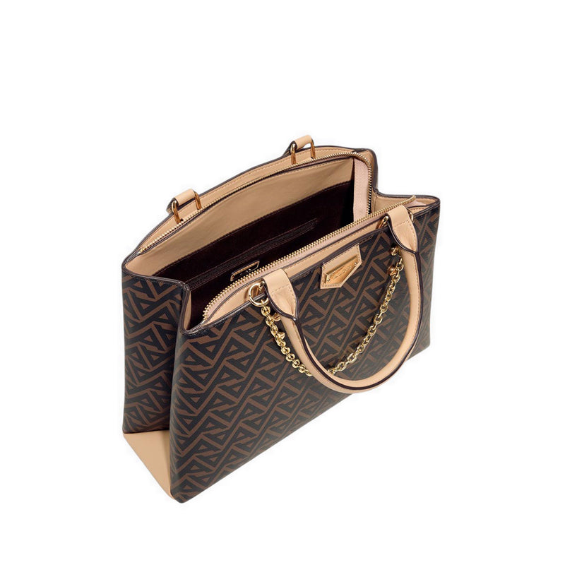 ALDO ASTRAEI SATCHEL - BROWN