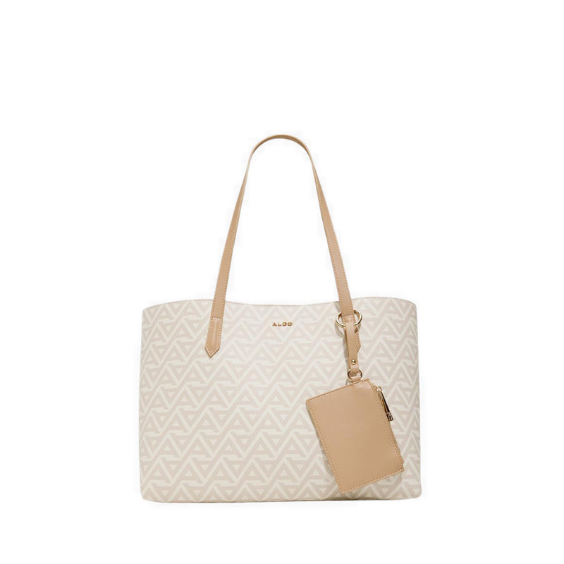 Ysabelle Laptop Bag - Bone Multi
