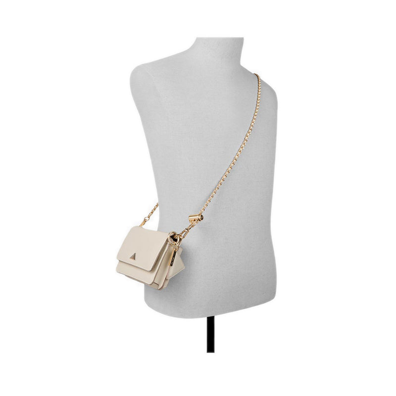 ALDO FITEVERYTHING WALLET ON A CHAIN - BONE