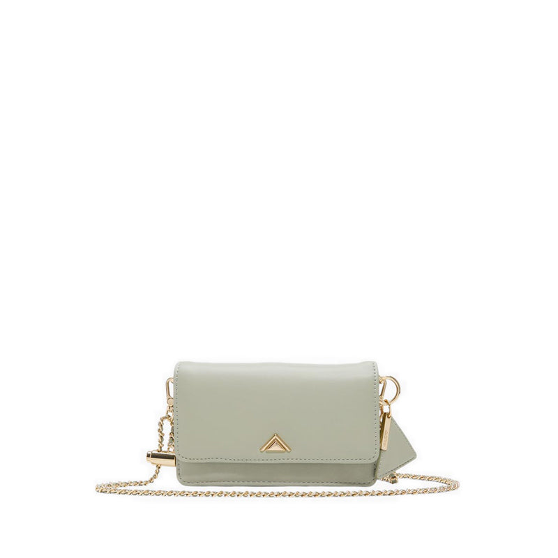 ALDO FITEVERYTHING WALLET ON A CHAIN - LIGHT GREEN