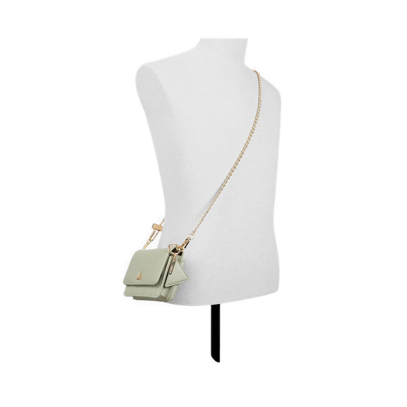 ALDO FITEVERYTHING WALLET ON A CHAIN - LIGHT GREEN