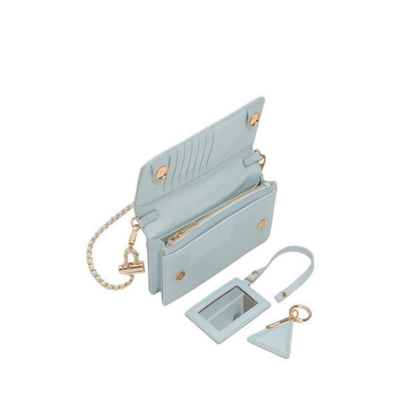 ALDO FITEVERYTHING WALLET ON A CHAIN - BLUE