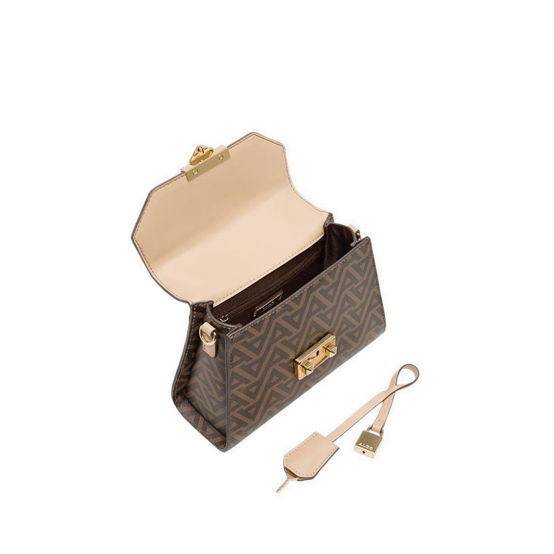 Crellita Top Handle - Brown