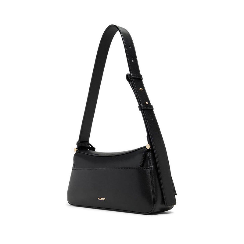 EVENA SHOULDER BAG - BLACK OVERFLOW