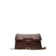 LARGESOFTPUFF CROSS BODY - BROWN