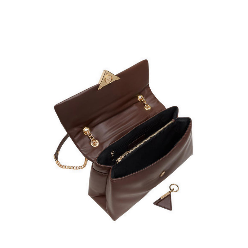 ALDO LARGESOFTPUFF CROSS BODY - BROWN