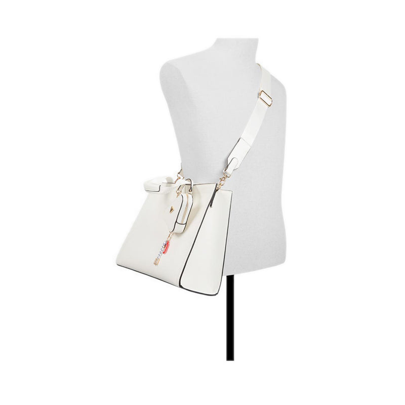 Mtl72Tote Satchel - White