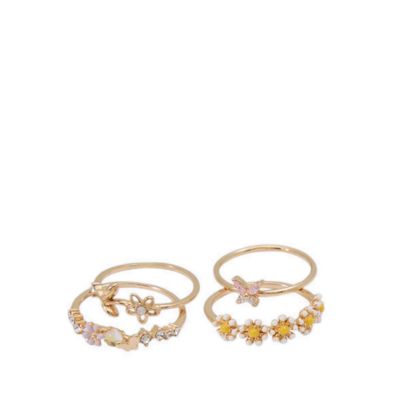 Girlies Rings - Pastel Multi